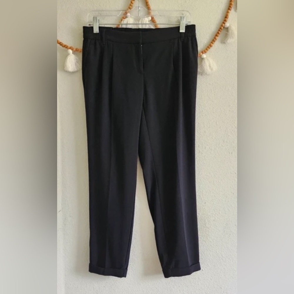Bar III Black Straight-Leg Dress Pants